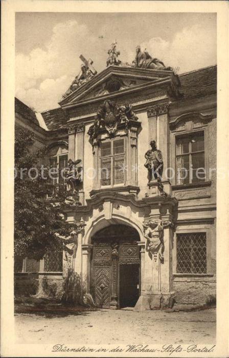 Duernstein Wachau Stifts Portal