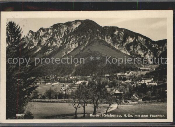 Reichenau Kaernten Panorama mit Feuchter