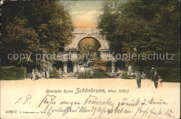 Wien Röm Ruine Schönbrunn