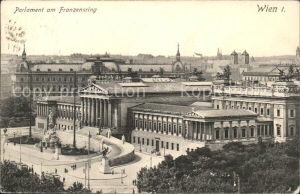 Wien Parlament am Franzensring