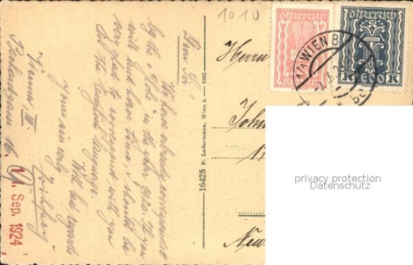 Wien Kärntner Ring mit Hotel Bristol und Gra – Bild 2