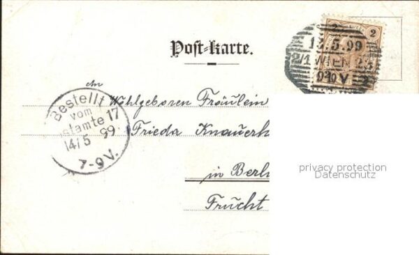 Wien Ziehrerhof Albrechts Brunnen – Bild 2