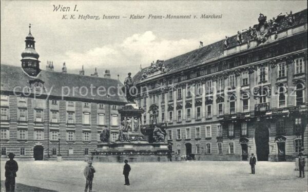 Wien Hofburg Inneres Kaiser Franz Monument