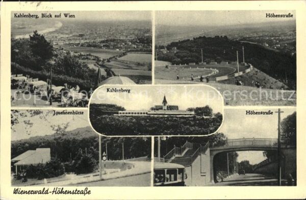 Wien Total Höhenstrasse Wienerwald Kahlenber