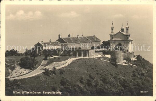 Wien Höhenstrasse Leopoldsberg Burg