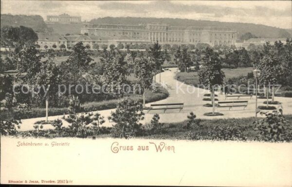 Wien Schönbrunn und Gloriette