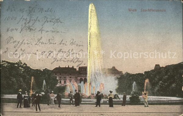Wien Leuchtbrunnen