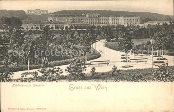 Wien Schönbrunn und Gloriette