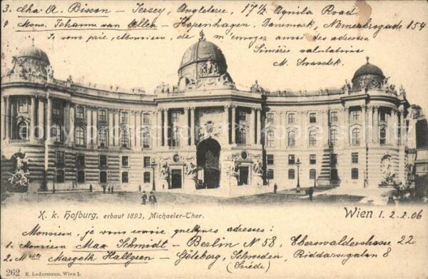Wien KK Hofburg Michaeler Chor