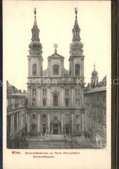 Wien Universitätskirche zur Maria Himmelfahr