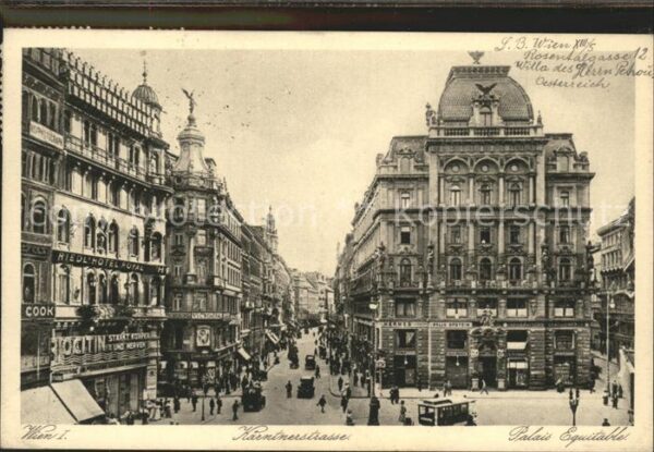 Wien Kärntnerstrasse Palais Equitable
