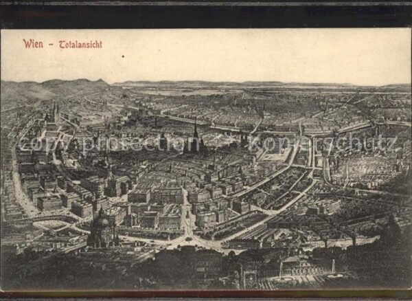 Wien Totalansicht