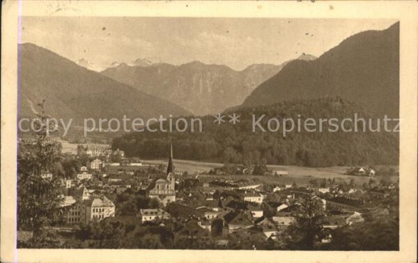 Bad Ischl Salzkammergut Panorama mit Dachstein