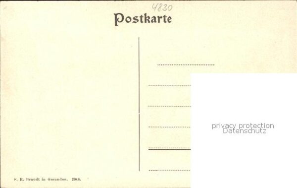 Hallstatt Austria Ortsansicht vom Hallstätter See aus Bli – Bild 2