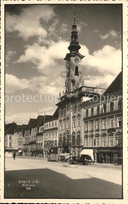 Steyr Enns Oberoesterreich Rathaus