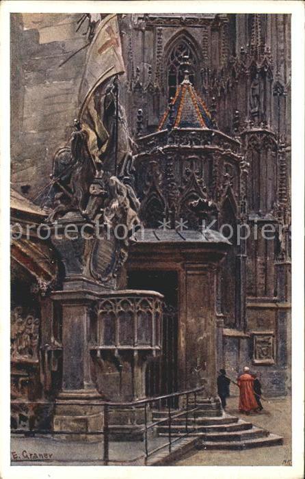 Wien Stefanskirche Capristankanzel Künstlerk