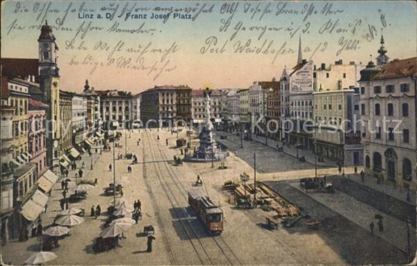 Linz Donau Franz Josef Platz Alter Dom Dreifaltigk