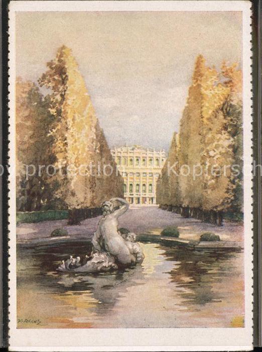 Wien Schlosspark Schönbrunn Nymphenbrunnen K
