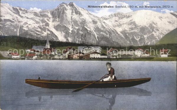 Mittenwald Karwendel Tirol Wettersten Boot