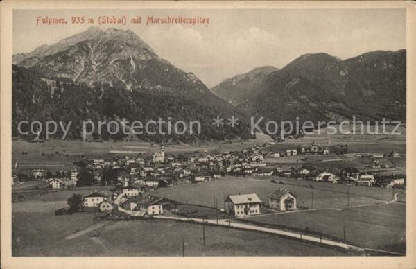Fulpmes Tirol Marschreiterspitze