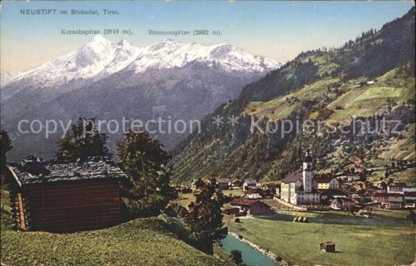 Neustift Stubaital Tirol Kerachspitze Brennerspitze