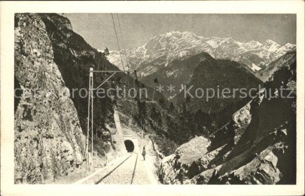 Karwendelbahn Fragenstein-Tunnel