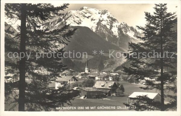 Mayrhofen Zillertal Grünberg