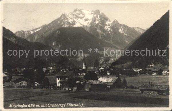 Mayrhofen Zillertal Grünberg