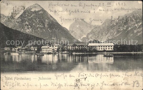 Achensee Hotel Fürstenhaus