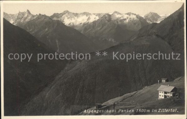 Zillertal Tirol Alpengasthaus Penken