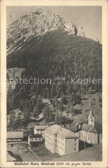 Serlesspitze Wallfahrt Maria Waldrast