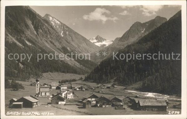 Gries Laengenfeld Tirol Stubaital