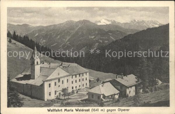 Tirol Region Wallfahrt Maria Waldrast Olperer