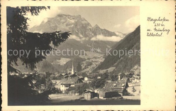 Mayrhofen Zillertal Grünberg