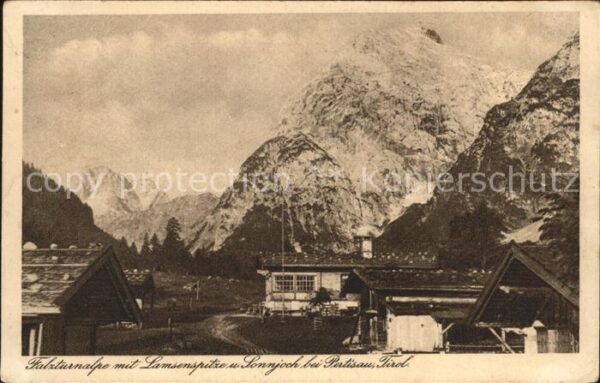 Falzturneralm Lamsenspitze Sonnjoch Pertisau