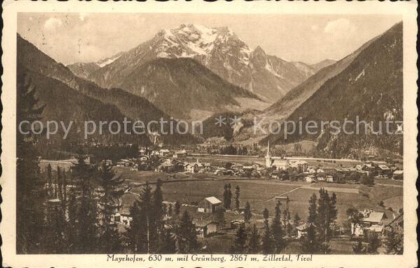 Mayrhofen Zillertal Grünberg Tirol