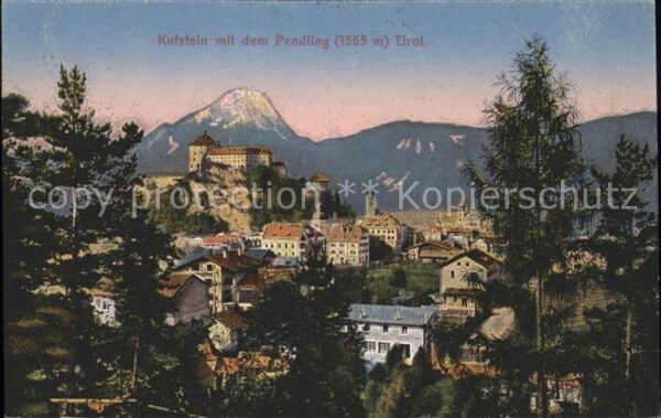 Kufstein Tirol Pendlign Tirol Festung