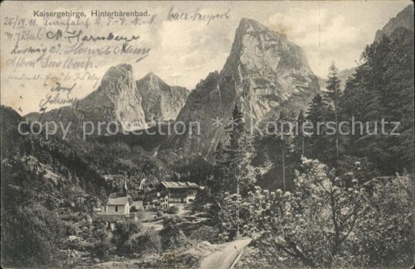 Kaisergebirge Hinterbärnbad