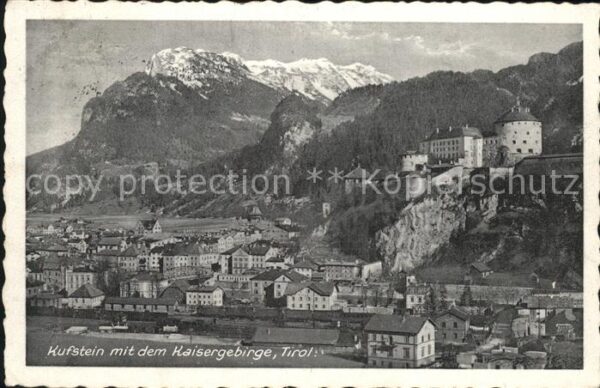 Kufstein Tirol Kaisergebirge