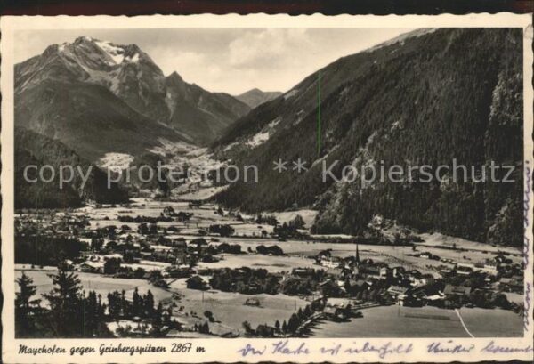 Mayrhofen Zillertal Greinbergspitzen