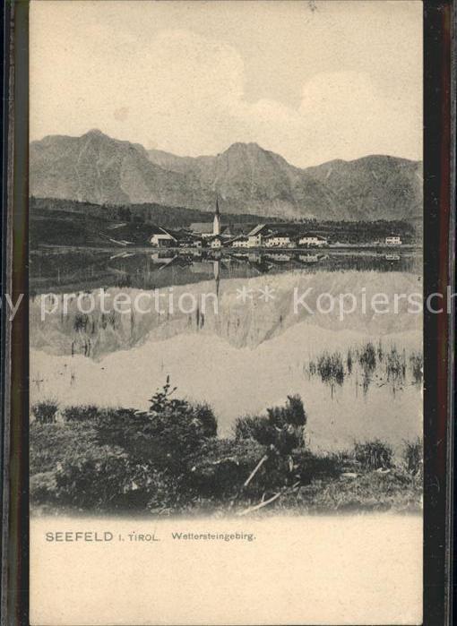 Seefeld Tirol Wettersteingebirge