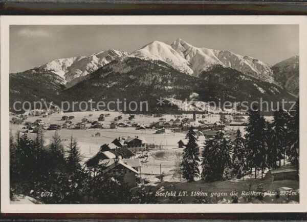 Seefeld Tirol Reiterspitze