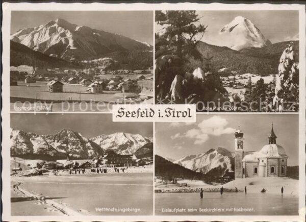 Seefeld Tirol Eislaufplatz Seekirchlein Hocheder Hohe