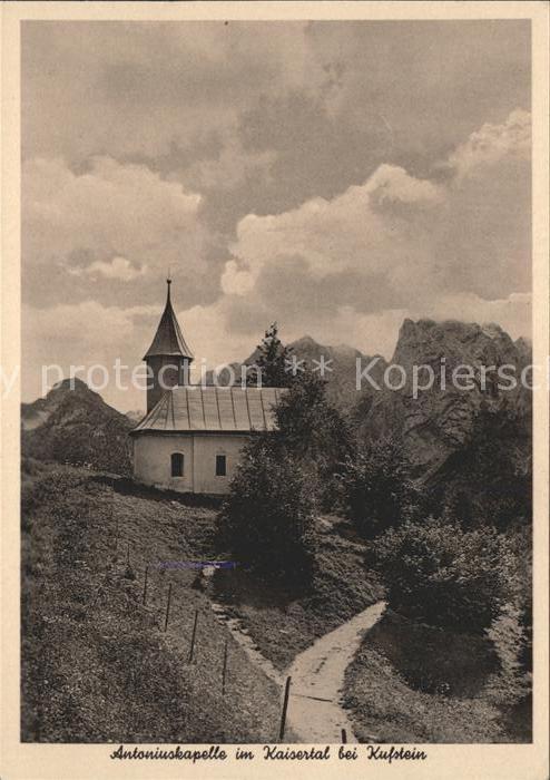 Kaisertal Antoniuskapelle Kufstein