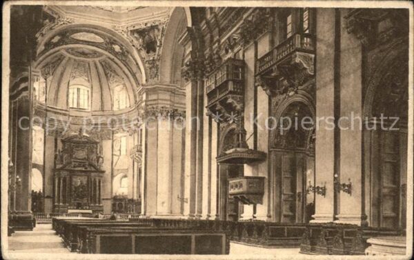 Salzburg Oesterreich Dom Inneres