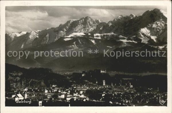 Salzburg Oesterreich mit Alpenvorland