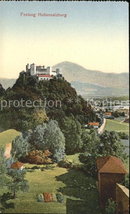 Salzburg Oesterreich Festung Hohensalzburg