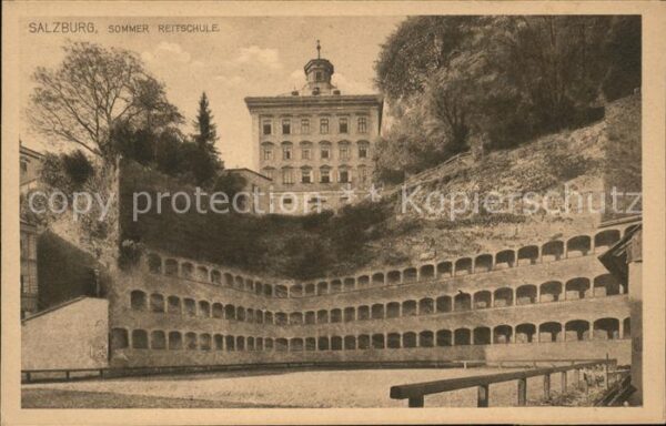 Salzburg Oesterreich Sommer Reitschule