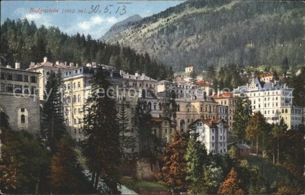 Badgastein Ortsblick