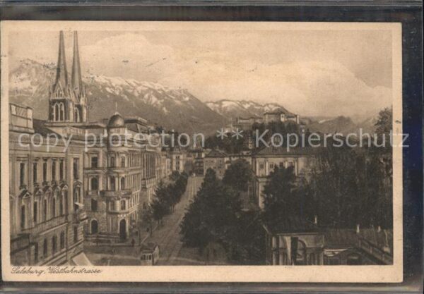 Salzburg Oesterreich Westbahnstrasse